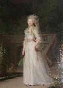 Jens Juel Louise Auguste of Denmark oil painting